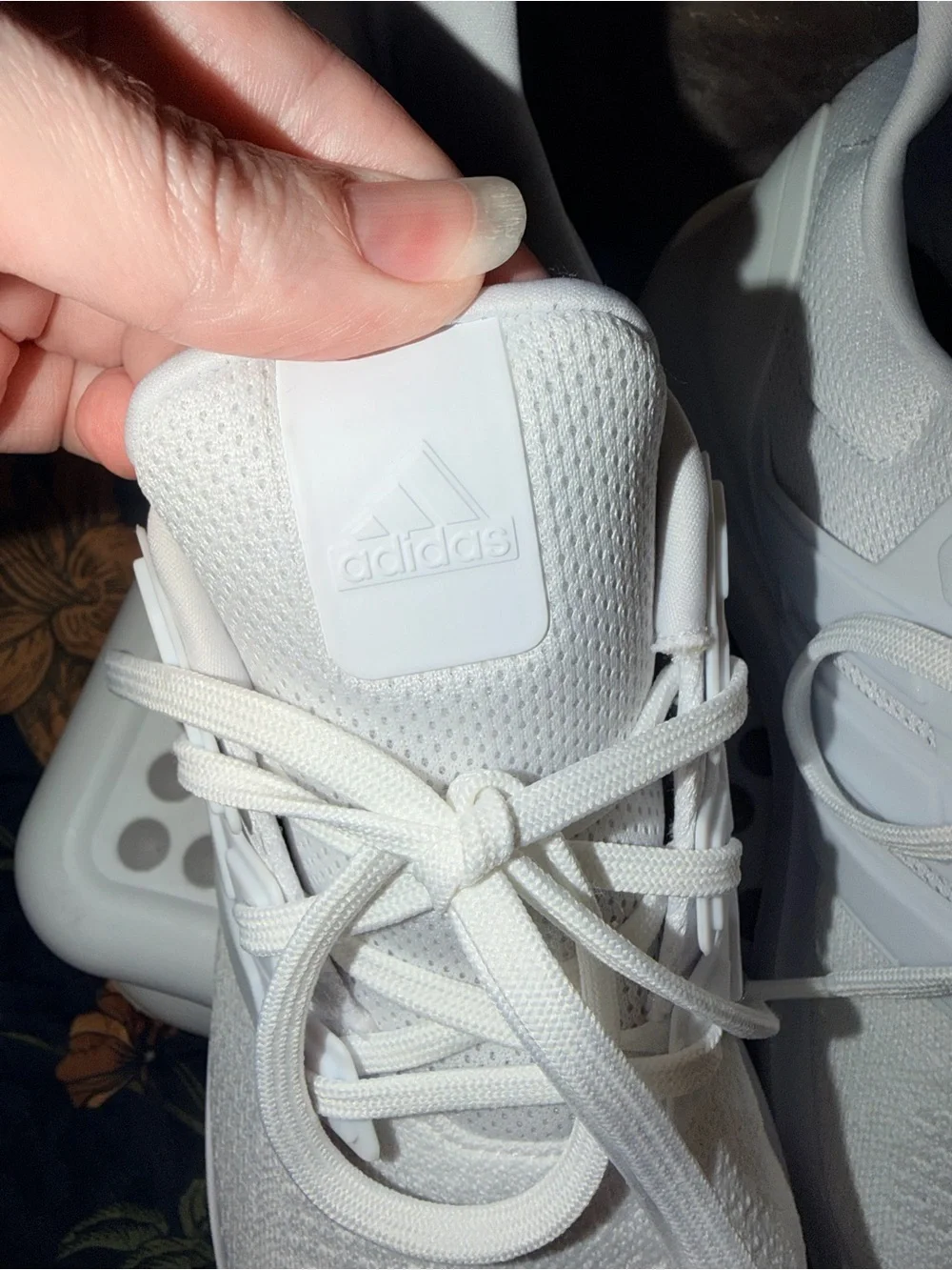 adidas Women’s All-White Athletic Running Shoes- Size 11